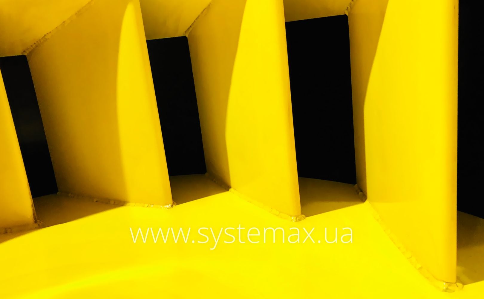 Фото лопаток робочого колеса центробіжного вентилятора ВЦ 4-76-10