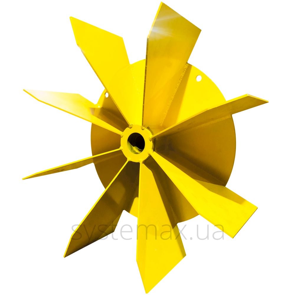 Фото робочого колеса пилового вентилятора ВРП (ВЦП 5-45), крильчатка